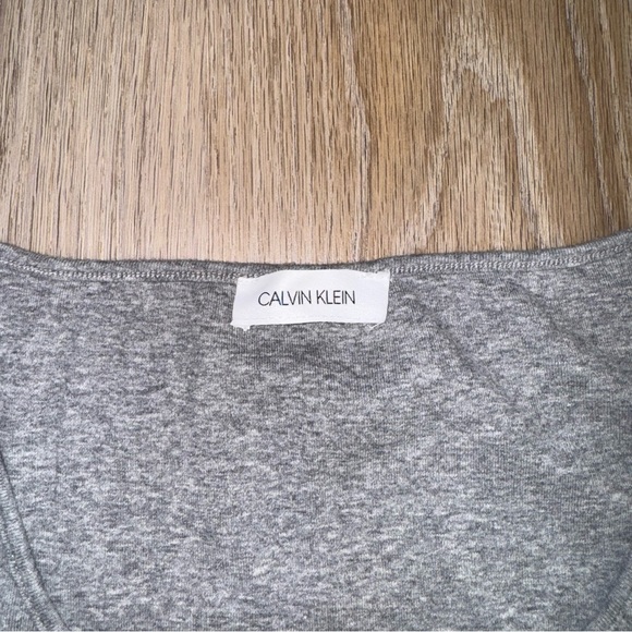 Calvin Klein Basics Dark Gray Tank Top - Size Medium - Picture 2 of 6